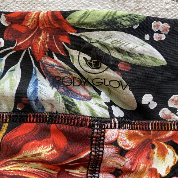 Body Glove Black Floral 3 Piece Bathing Suit Set. Small/Medium. Summer. Boho. - Picture 9 of 13